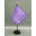 Lilac Purple Nylon Premium Color Flag Fabric
